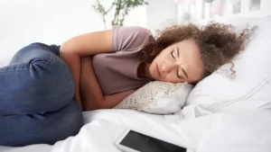 Anormal Uterus Kanaması yaşayan kadın