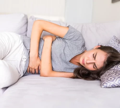 Endometriozis hastası kadın