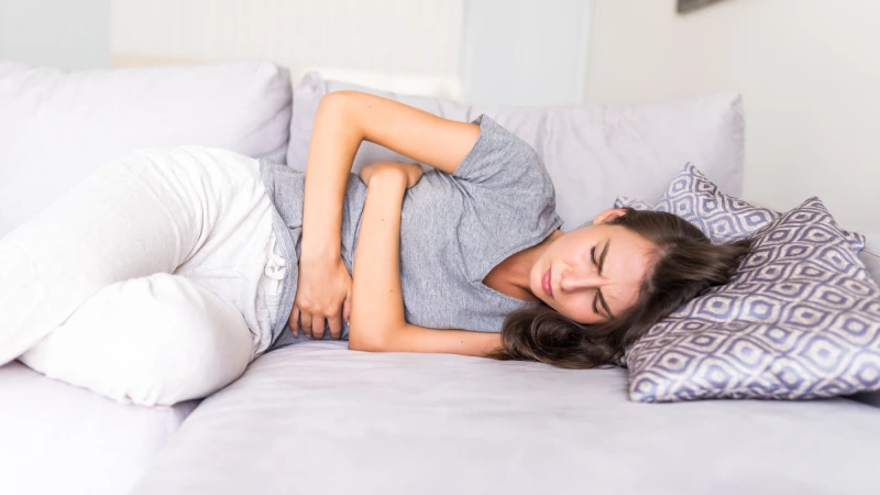 Endometriozis hastası kadın