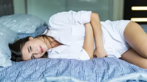 Rahimde polip olan kadın