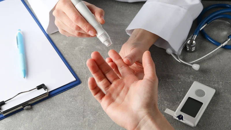 Diyabet - şeker hastalığı ölçümü