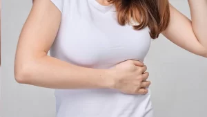 Dalak Büyümesi Yaşayan Kadın