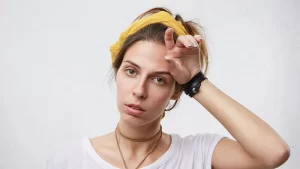 Tükenmişlik Sendromu Olan Kadın