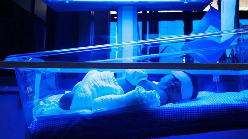 Fototerapi Alan Yenidoğan Bebek