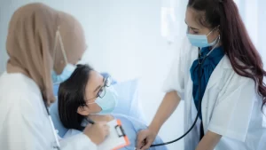 Pulmoner kapak darlığı muayene