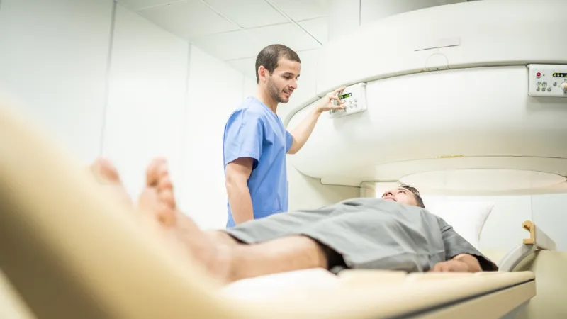 prostat emar çekimi yapılan erkek hasta