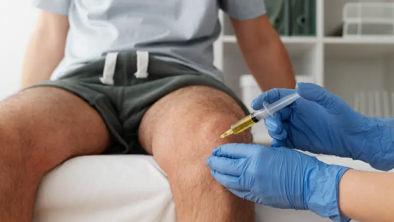 eklem içi enjeksiyonu yan etkileri görülen hasta