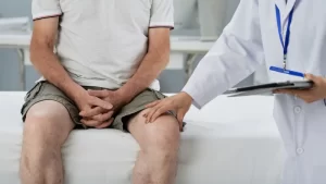 uyluk ağrısı çeken hasta