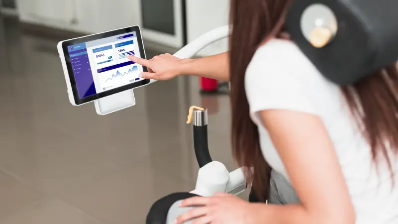 tmu tedavisi yapılan kadın