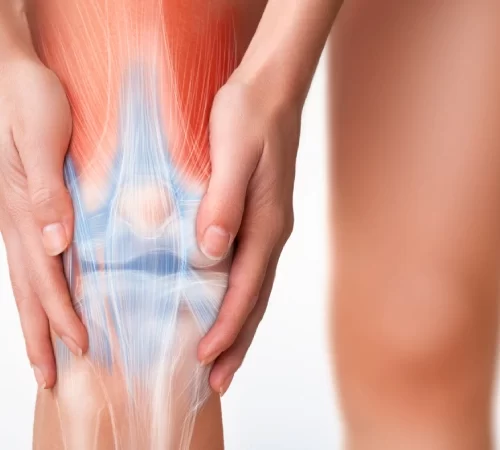 Eklem Ağrıları Neden Olur? Nasıl Geçer ?- eklem detayı gözüken bir diz