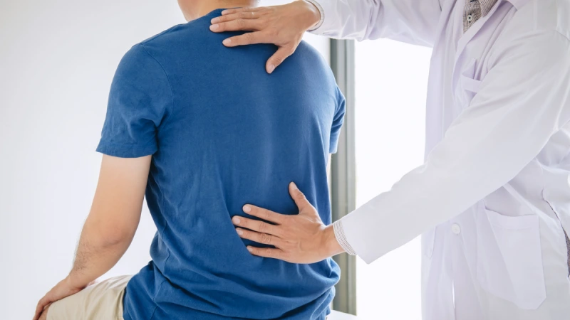 GTOS (Golgi Tendon Organı Stimülasyonu) Terapi - muayene olan hasta