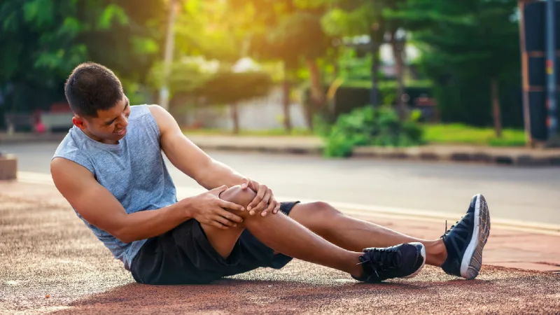 Ön Çapraz Bağ Yırtılması: Çözüm FTR- ön çapraz bağ yırtılması yaşayan adam