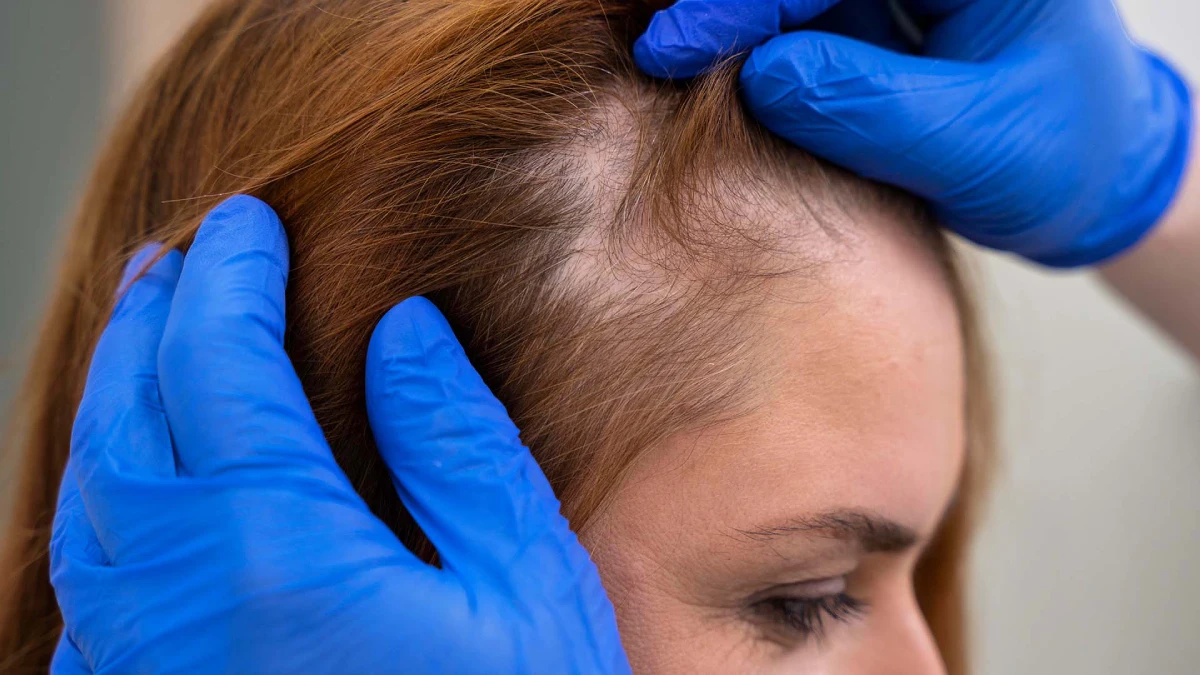 Behandlung von Haarausfall mit PRP & Mesotherapie