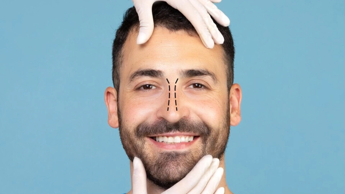 Мъжка ринопластика в Турция