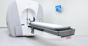 Non-surgical Gamma Knife and CyberKnife treatment for brain tumors.