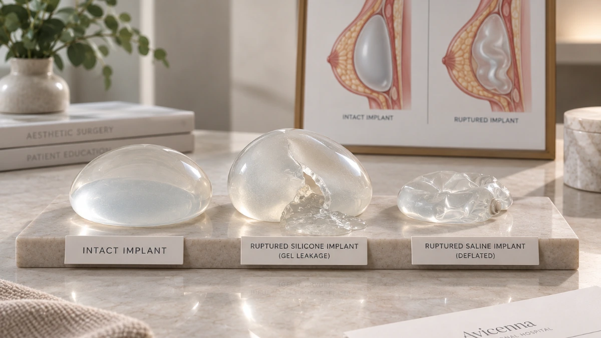 breast implant rupture